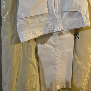 White Calvin Klein Pants